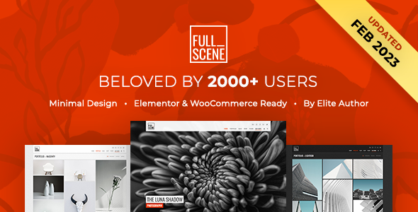 FullScene – 作品集/摄影 WordPress 主题