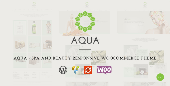 Aqua – 水疗和美容响应式 WooCommerce WordPress 主题