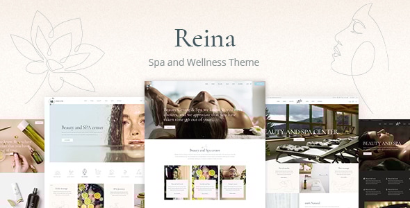 Reina – 水疗和健康 WordPress 主题