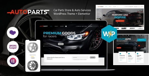 AutoParts – 汽车零件商店 WordPress 主题