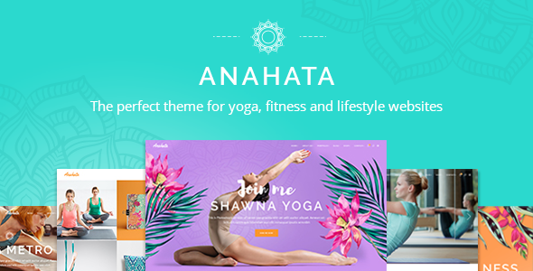 Anahata – 瑜伽、健身和生活方式 WordPress 主题