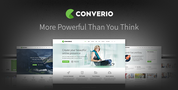 Converio – 响应式多用途 WordPress 主题