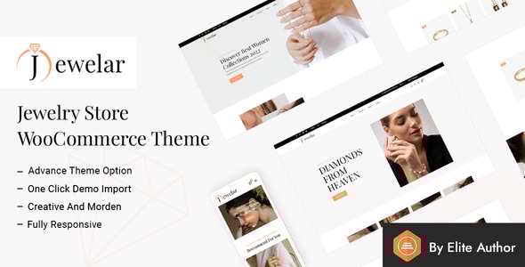 Jewelar – 珠宝店 WordPress 主题