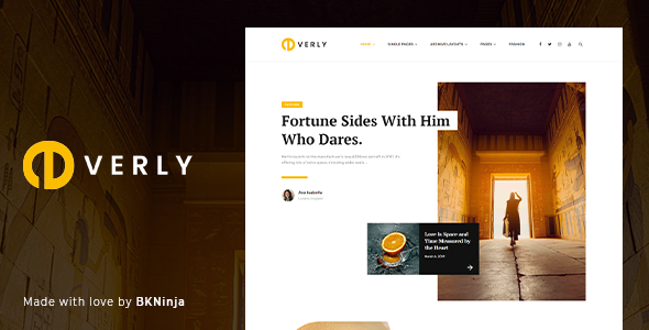 Everly – 博客和杂志 WordPress 主题