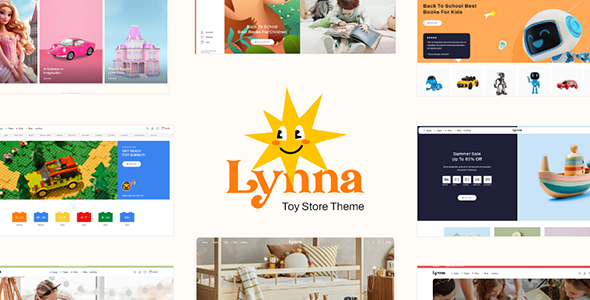 Lynna – 儿童和玩具店 WooCommerce 主题