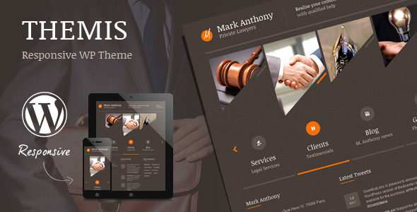Themis – 法律律师业务 WordPress 主题