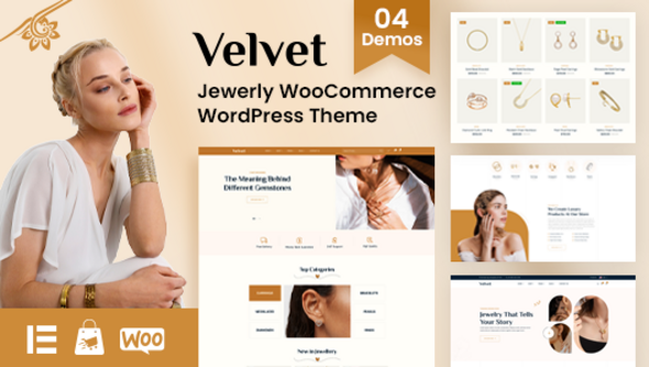 Velvet – 珠宝店 WooCommerce WordPress 主题