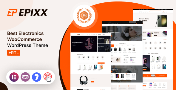 Epixx – 电子产品 WooCommerce WordPress 主题 + RTL