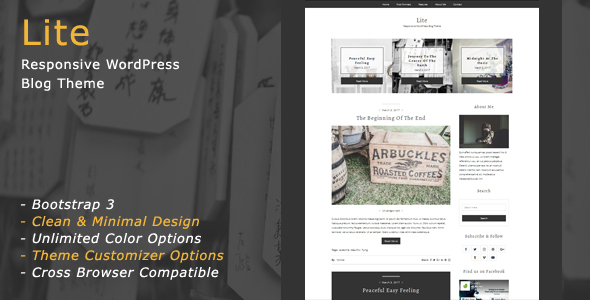 Lite – 响应式 WordPress 博客主题