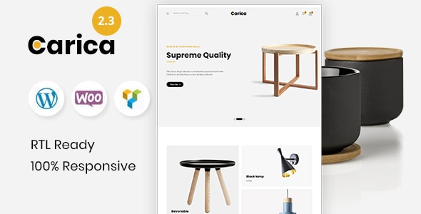 Carica Furniture 手工店 WooCommerce 主题