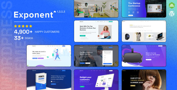 Exponent – 现代多用途商业 WordPress 主题