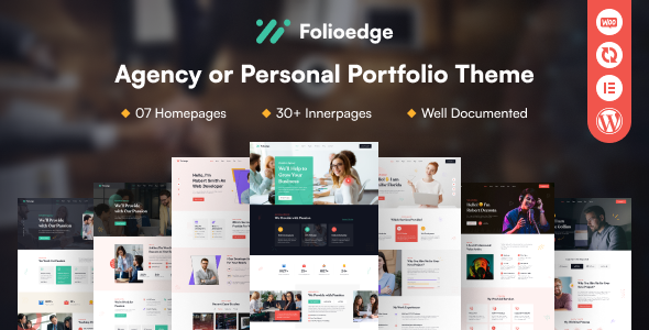 Folioedge – 个人作品集 WordPress 主题