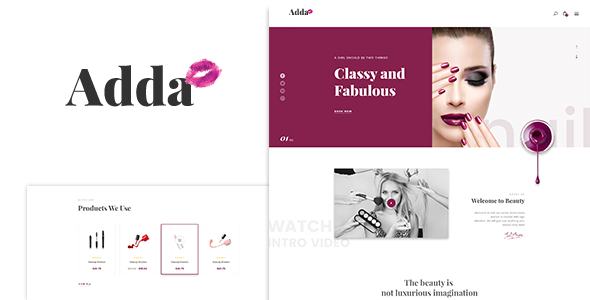 Adda – 博客与时尚WordPress主题