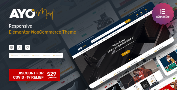 Ayo – 响应式 Elementor WooCommerce 主题