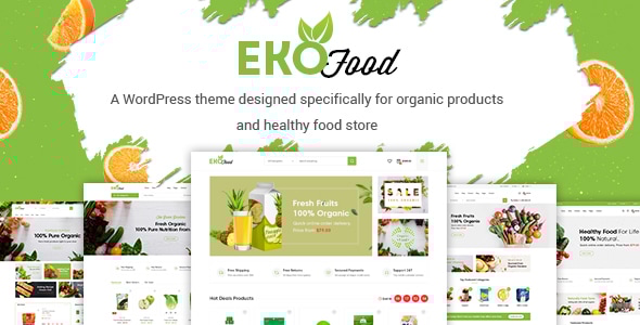 EkoFood – 有机和食品店主题