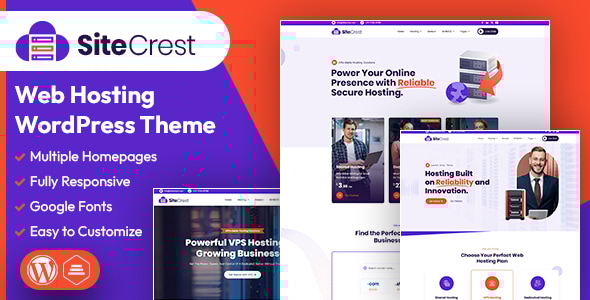 SiteCrest |网页托管WordPress和WHMCS主题