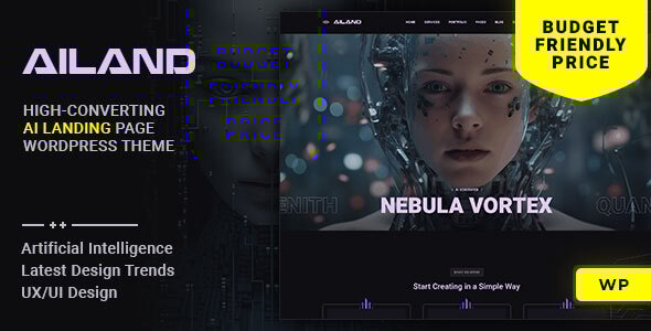Ailand – AI 技术登陆 WordPress 主题