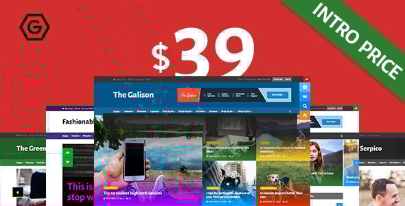 The Galison – 多概念新闻和杂志主题