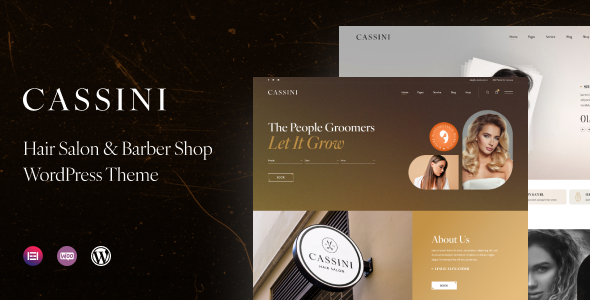 Cassini – 美发沙龙和理发店WordPress主题