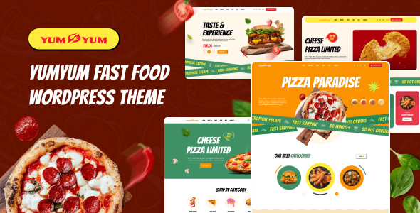 Yumyum – 快餐店 WordPress 主题
