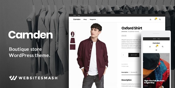 Camden – 精品店 WordPress 主题