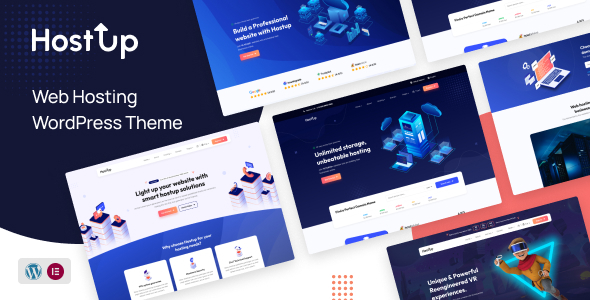 HostUp – 虚拟主机 WordPress 主题