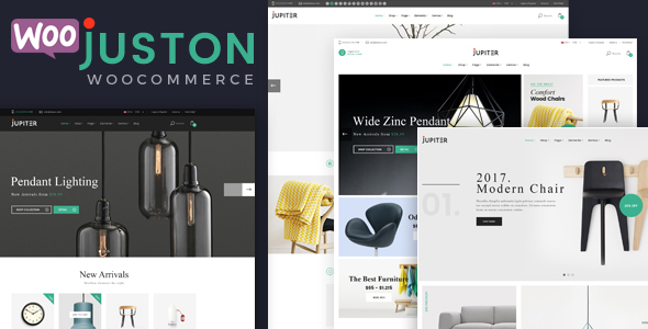 Juston – WooCommerce 响应式家具主题