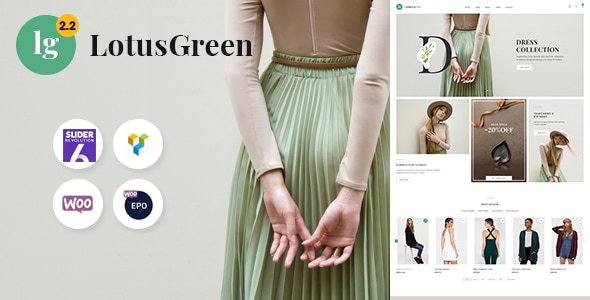 LotusGreen – 多用途 WooCommerce 主题