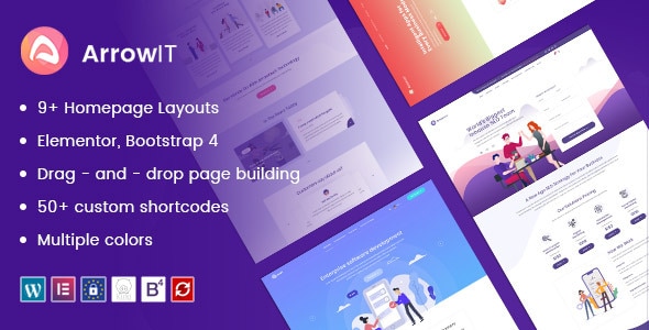 ArrowIT – 技术、数字化转型 WordPress 主题