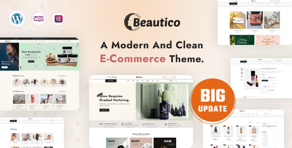 Beautico – 美容化妆品店 WordPress 主题