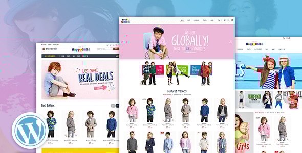 HappyChild – 多商店响应式 WordPress 主题