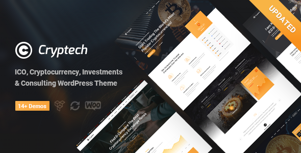 Cryptech – ICO 和加密货币 WordPress 主题
