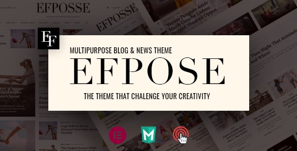 Efpose – 多用途博客和报纸主题