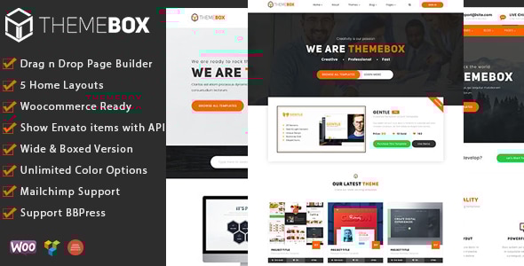 Themebox – 数字产品电子商务 WordPress 主题