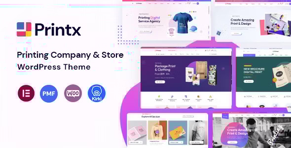 Printx – 打印服务 WordPress 主题
