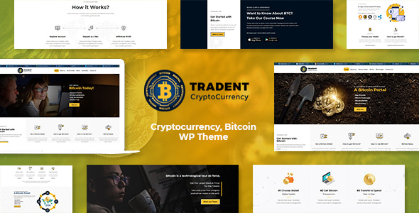 Tradent – 加密货币，比特币 WordPress 主题