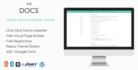 TheDocs – 在线文档 WordPress 主题