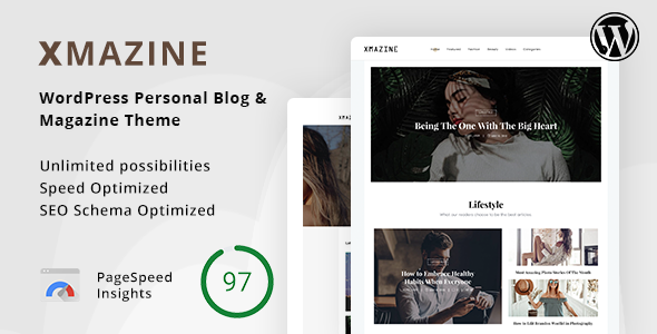 Xmazine – WordPress个人博客和杂志主题