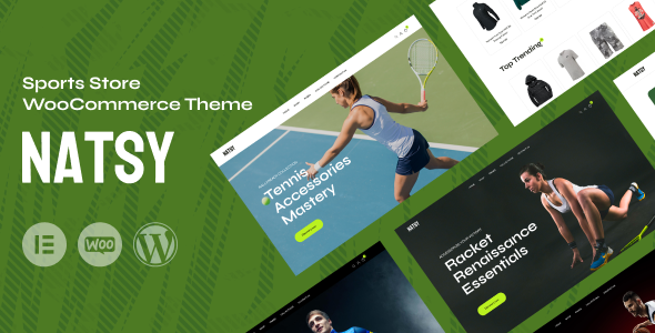 Natsy – 体育用品商店 WooCommerce 主题