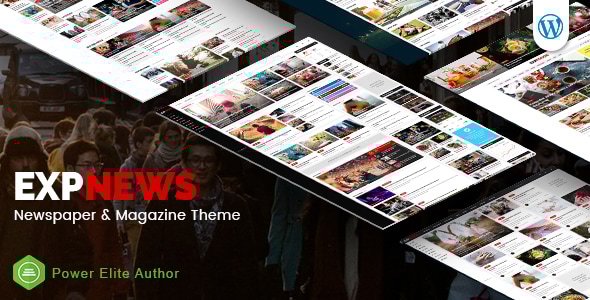 ExpNews – 报纸和杂志 WordPress 主题
