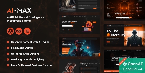 AI MAX – 人工神经网络 WordPress 主题