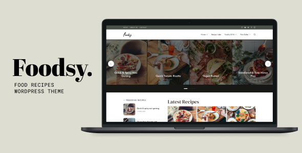 Foodsy – WordPress 美食博客主题