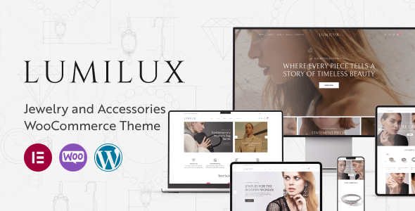 Lumilux – 珠宝和配饰 WooCommerce 主题