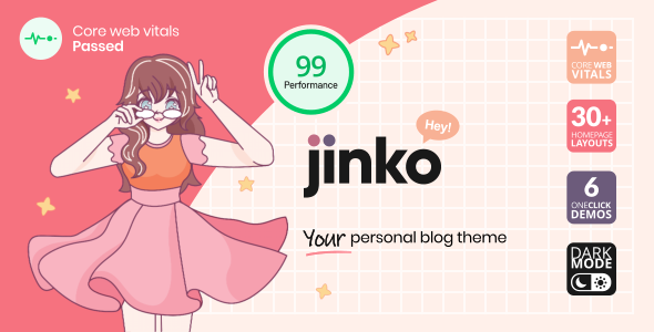 Jinko – 您的个人博客主题