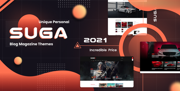 Suga – 电子商务杂志 WordPress 主题