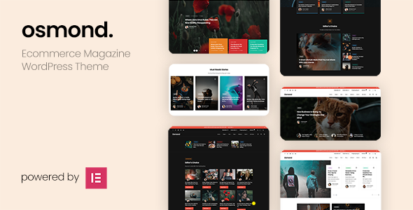 Osmond – 电子商务杂志 WordPress 主题