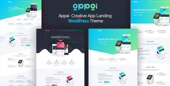 Appai App Landing WordPress 主题
