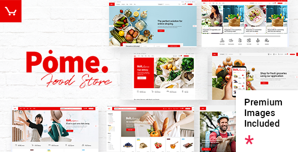 Pome – 食品店和杂货市场WordPress主题