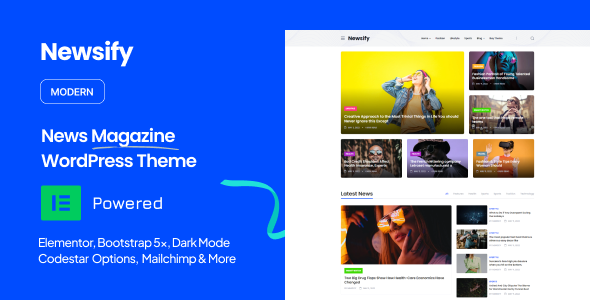 Newsify – 现代杂志 WordPress 主题