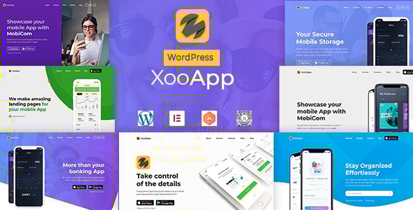 XooApp – 应用登陆页面 WordPress 主题